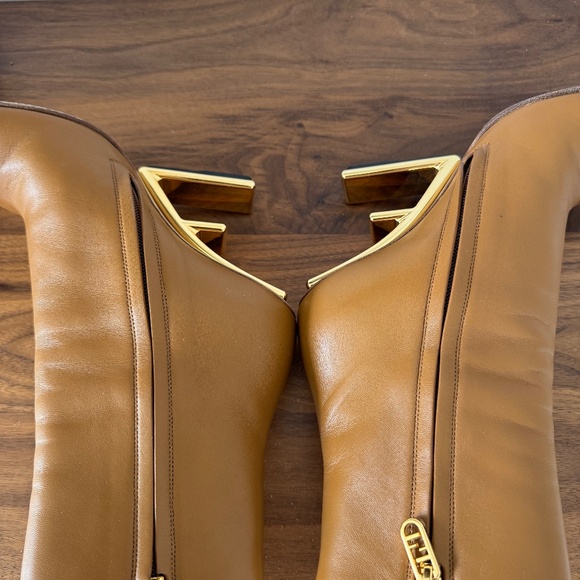 Fendi First FF Carmel Napa Booties - Picture 13 of 15